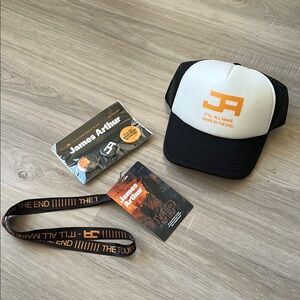 SIGNED James Arthur VIP Goodies! ONE LEFT!!